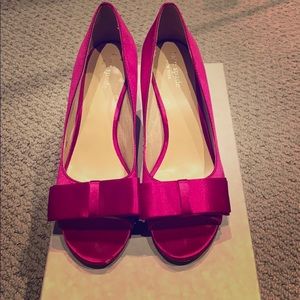 Kate Spade pink heels